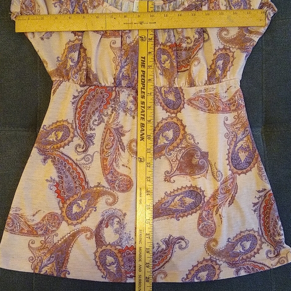 Paisley Suzy Susyshier ruffle sleeve T-shirt - Picture 7 of 7